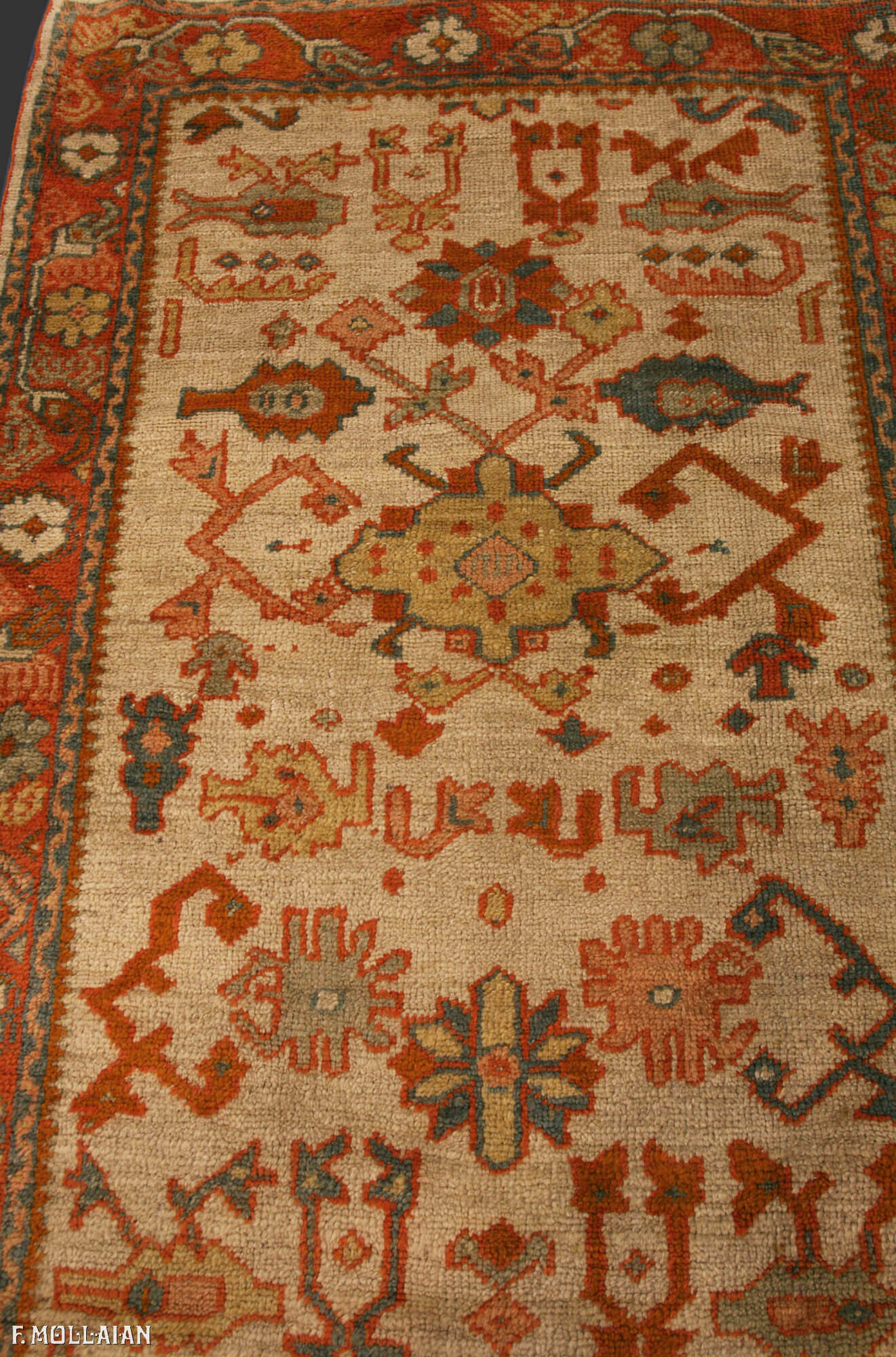 Antique Turkish Ushak (Oushak) Rug n°:47104231
